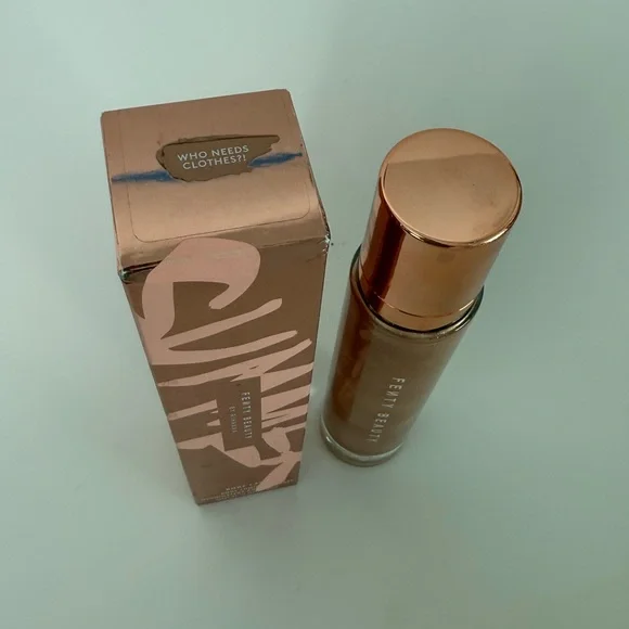 Fenty Beauty Body Lava Body Luminizer ShadeWho needs Clothes Full Size 3 OZ